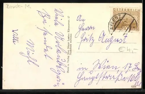 AK Aflenz, Erholungsheim Glück auf