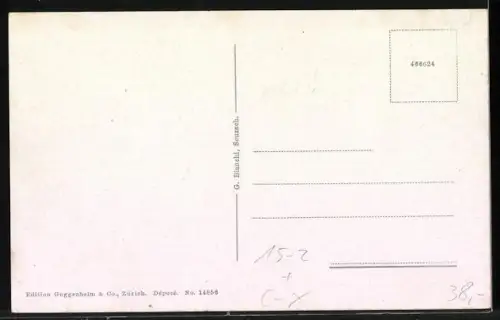 AK Seuzach, Luftschiff Graf Zeppelin über dem Ort, Strassenpartie mit Fahrradfahrer