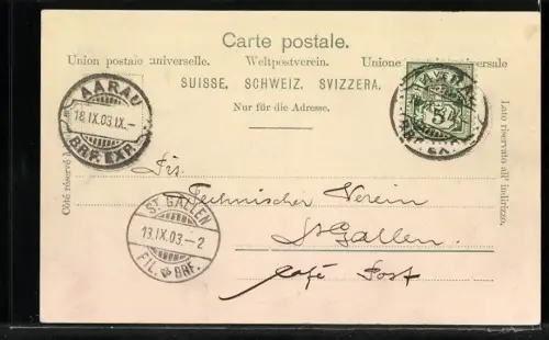 AK Aarau, Villen in der Jurastrasse