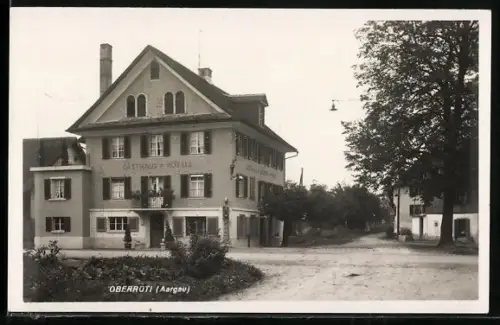AK Oberrüti / Aargau, Gasthaus zum Rössli