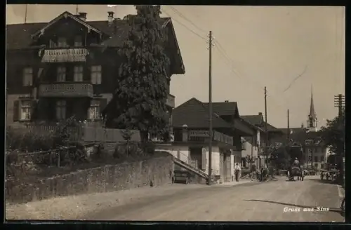 AK Sins /Aargau, Strassenpartie