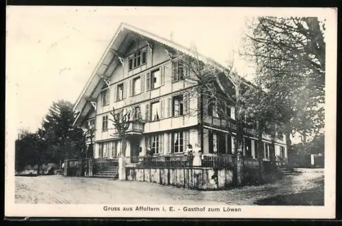 AK Affoltern i. E., Gasthof zum Löwen