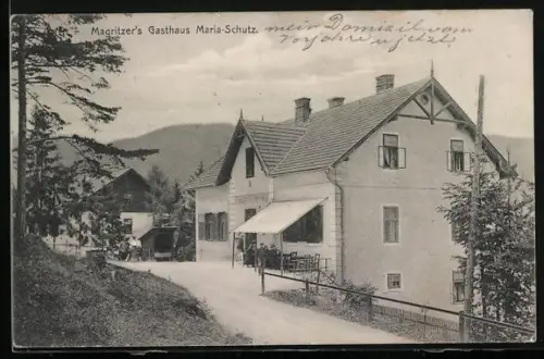 AK Maria-Schutz am Semmering, Gasthaus Magritzer