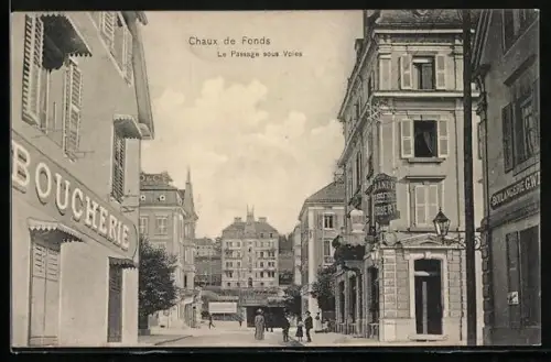 AK Chaux-de-Fonds, Le Passage sous Voies