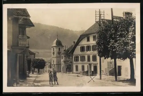 AK Couvet, Grande Rue