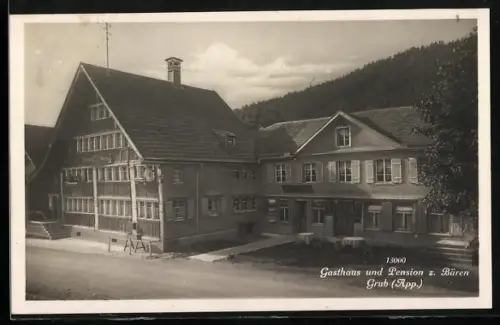 AK Grub /App., Gasthaus und Pension zum Bären