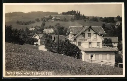 AK Walzenhausen, Weilen, Hotel-Pension Zur Linde