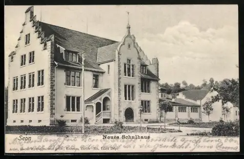 AK Seon, Neues Schulhaus mit Anlage