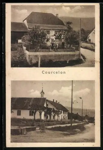 AK Courcelon, Un coin de la ville