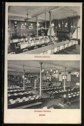 AK Bern, Offiziers-Kasino und Soldaten-Kantine