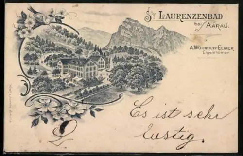 AK Aarau, Gasthof St. Laurenzenbad, Inh. A. Wüthrich-Elmer