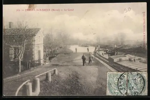 AK Pargny-sur-Saulx /Marne, Le Canal