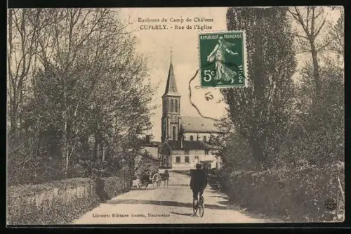 AK Cuperly, Rue de l`Église