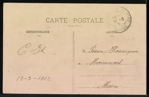 AK Cuperly, Rue de l`Église