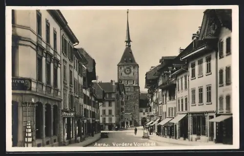 AK Aarau, Strassenpartie in der vorderen Vorstadt