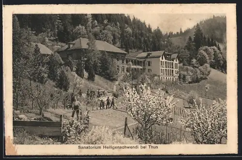 AK Heiligenschwendi bei Thun, Sanatorium