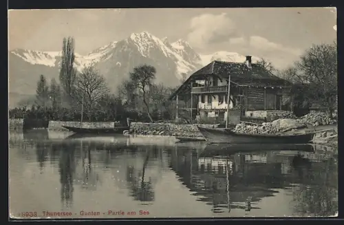 AK Gunten, Haus am Thunersee