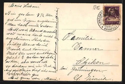 AK Eriswil, Gesamtansicht mit Kirche