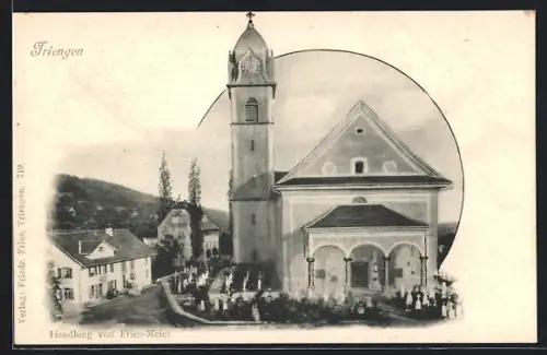 AK Triengen, Handlung von Fries-Meier mit Kirche