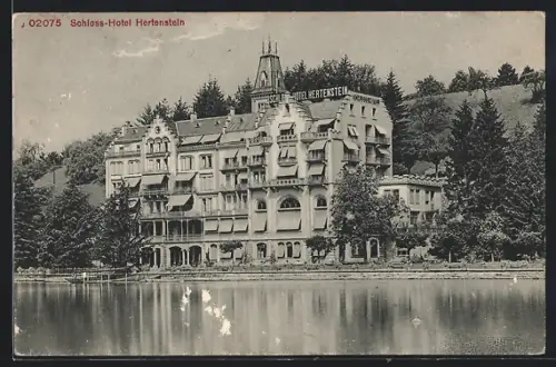 AK Weggis, Schloss-Hotel Hertenstein