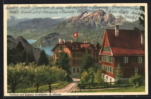 AK Vitznau, Grubisalm, Kurhaus & Enziane