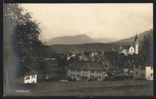 AK Gerliswil, Ortsansicht mit Kirche
