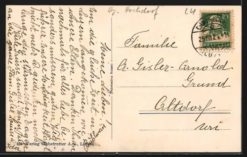 AK Gerliswil, Ortsansicht mit Kirche