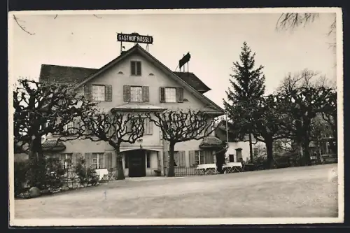 AK Eschenbach /LU, Gasthaus Rössli von Fam. Fischer