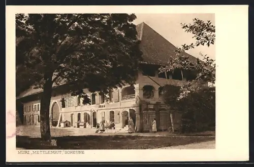 AK Muri /BE, Scheune vom Mettlengut