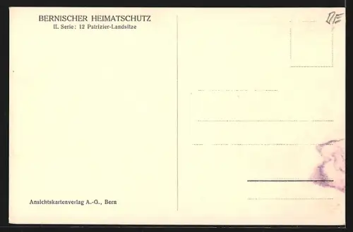 AK Muri /BE, Scheune vom Mettlengut