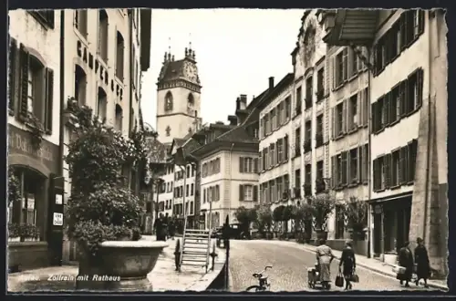AK Aarau, Zollrain mit Rathaus