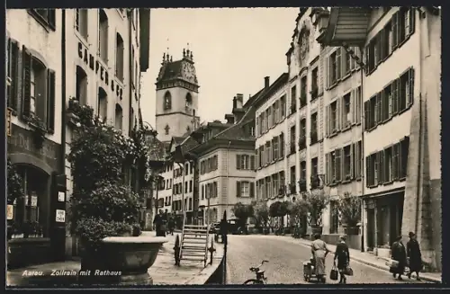 AK Aarau, Zollrain mit Rathaus