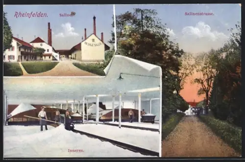 AK Rheinfelden, Saline, Inneres, Salinenstrasse