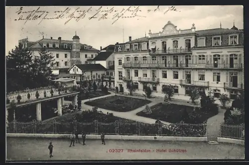 AK Rheinfelden, Hotel Schützen mit Anlagen