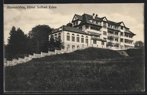 AK Rheinfelden, Blick auf die Pension Eden