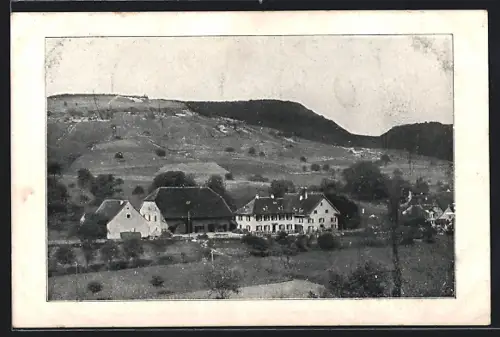 AK Effingen /AG, Ortsansicht aus der Vogelschau