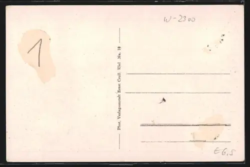AK Kiel, Totalansicht vom Rathausturm aus
