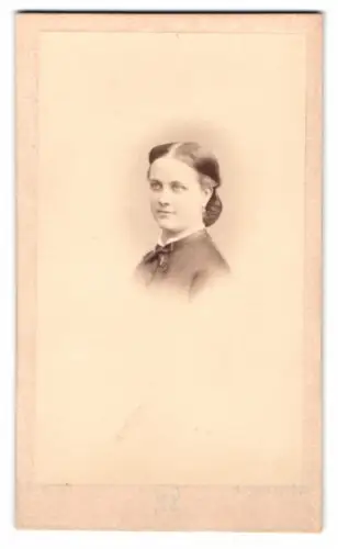 Fotografie Erwin Hanfstaengl, Paris, Rue Frochot 4, Porträt einer Dame