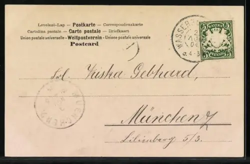 Foto-AK NPG Nr. 292/4: Mädchen in Renaissance Kleidung in einem Garten