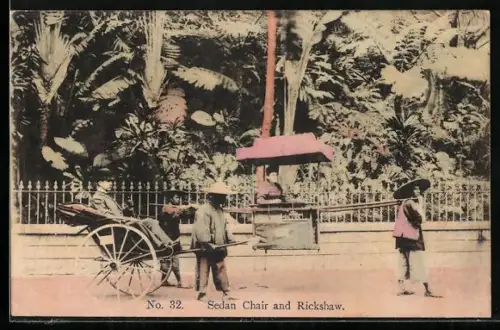 AK Sedan Chair and Rickshaw