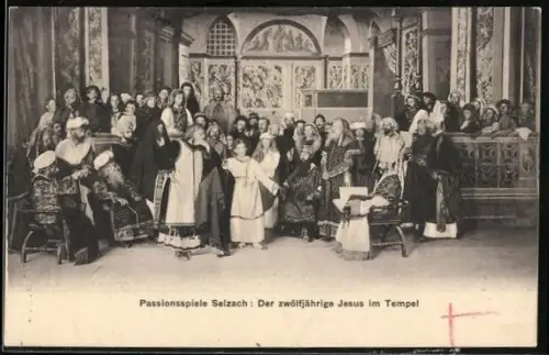 AK Selzach, Passionsspiel, Der zwölfjährige Jesus im Tempel