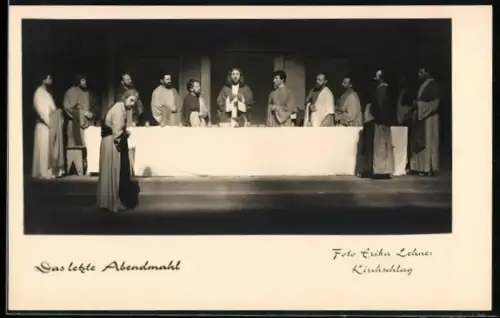 AK Kirchschlag, Passionsspiel, Das letzte Abendmahl
