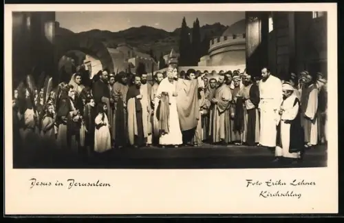 AK Kirchschlag, Passionsspiel, Jesus in Jerusalem