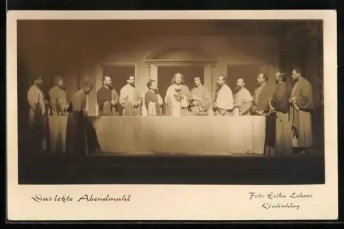 AK Kirchschlag, Passionsspiel, Szene Das letzte Abendmahl
