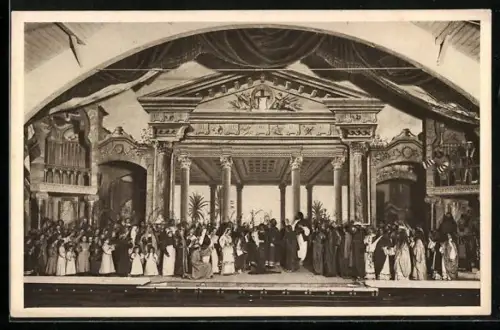 AK Erl, Passionsspiel 1912 - Einzug in Jerusalem