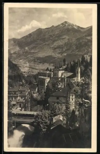 AK Badgastein, Teilansicht gegen den Gamskarkogel