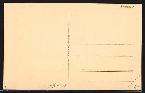 AK Wasserburg a. Inn, Brauerei und Gasthof z. Fletzinger, Inh. Josef Stechl, Auto-Garage