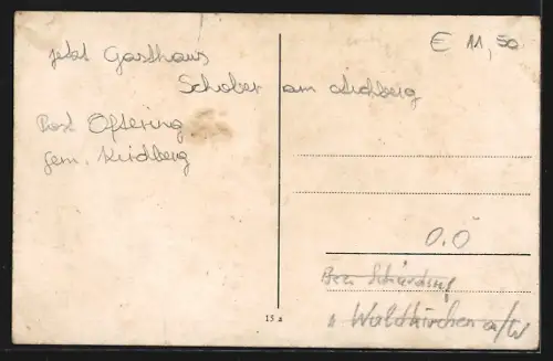 AK Schober in Eichberg, Ortmeiers Gasthaus