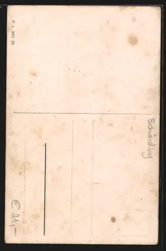 AK Zell a. d. Pram, Reliefenthüllung und Kriegergedenkfeier 1935