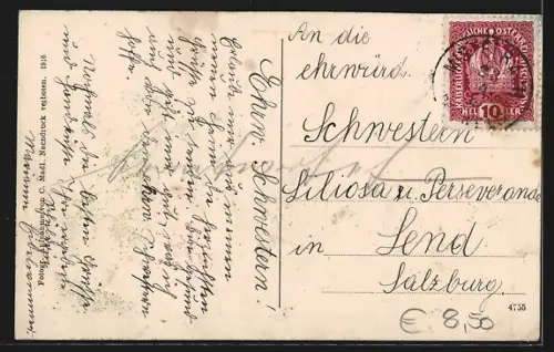 AK Buchkirchen, Schloss Mistlbach mit Haushaltungsschule